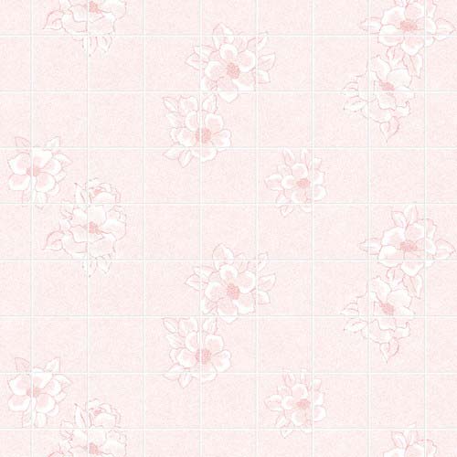 Панель стеновая МДФ, "Магнолия розовая" (15х15), 2440*1220*3,2 мм
