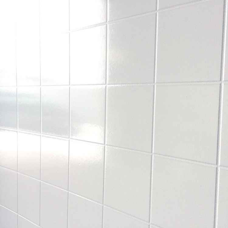 Панель стеновая МДФ, Белоснежный кафель (10х10), 2440х1220х3,2 мм
