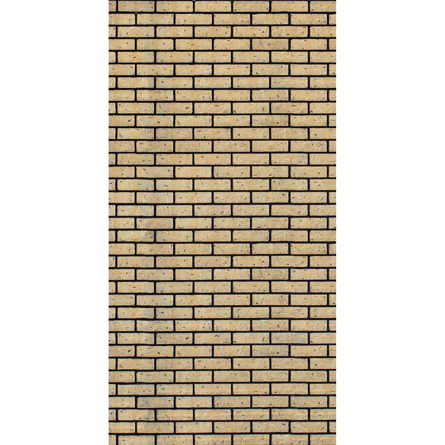 Панель стеновая МДФ, кирпич желтый обожженый, 2440х1220х4 мм