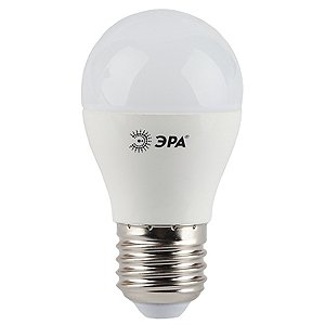 Лампа светодиодная ЭРА P45, 7Вт, теплый свет, E27