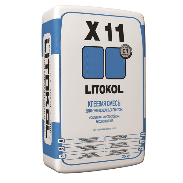 Клеевая смесь LitoKol X11, 25кг
