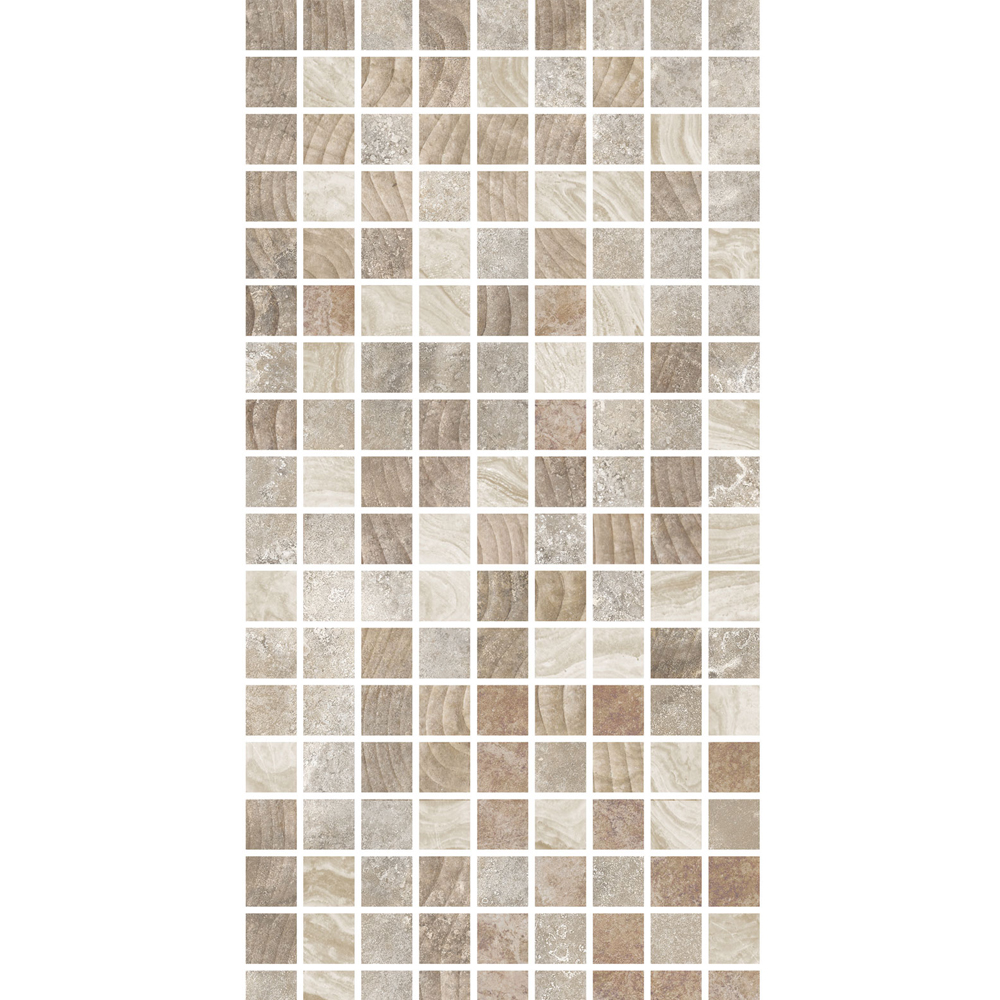 Панель ПВХ  Мраморная мозаика 250х2700х8 мм Грин Лайн