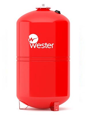 Бак мембранный для отопления Wester WRV 80л