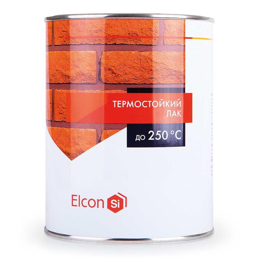 Термостойкий лак Elcon (до 250 град) 0,8кг