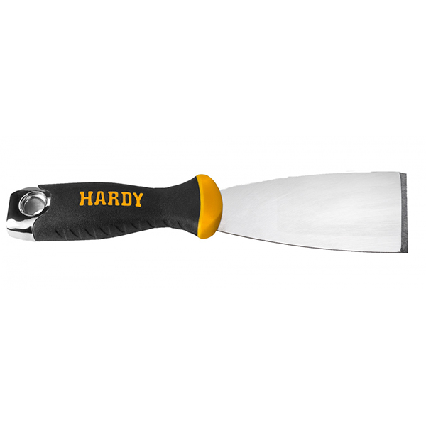 Шпатель-скребок, серия *68*, 5см, нержавеющая сталь, ручка 2K Hardyflex, HARDY /0830-680105
