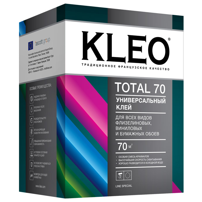 Клей универсальный "KLEO" TOTAL 70, 500 гр
