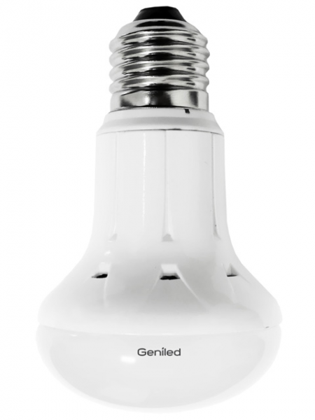 Лампа светодиодная Geniled A60, 7Вт, нейтральный белый свет, E27