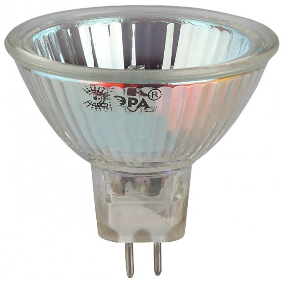 Лампа галогенная с отражателем JCDR MR16, 75Вт, 230В, GU5.3 ЭРА