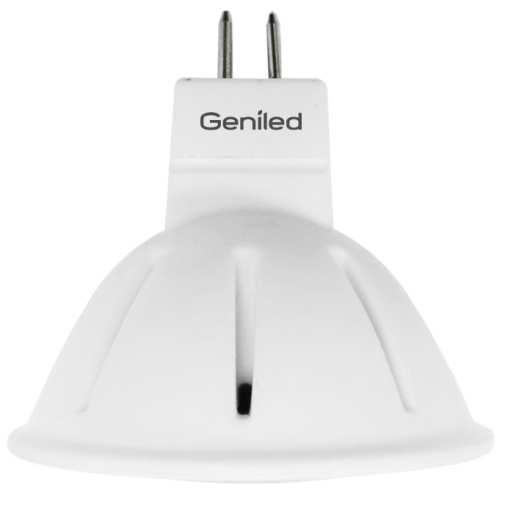 Лампа светодиодная Geniled MR16, 7,5Вт, теплый свет, GU5.3
