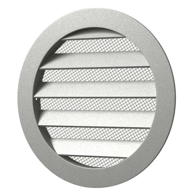 Решетка вентиляционная алюминиевая круглая D275 (фланец D250) 25РКМ