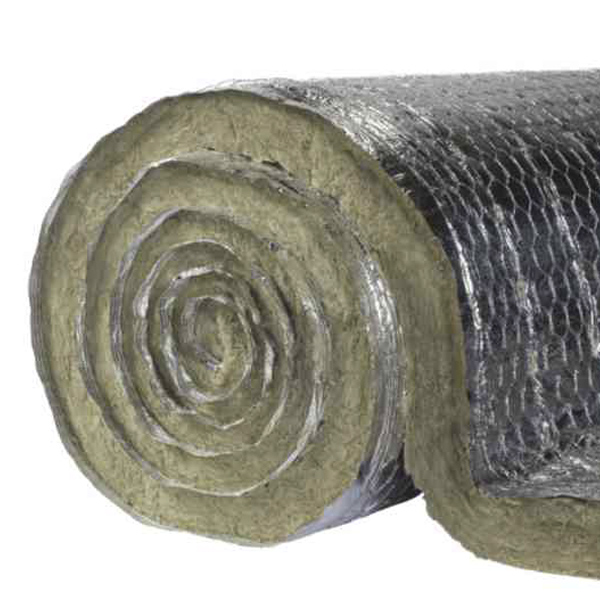 Мат прошивной из каменной ваты, 80кг/м3, Paroc Wired Mat 80 AL1 (50х1200х4500мм)