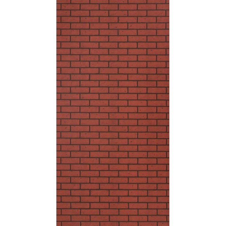 Панель стеновая МДФ, кирпич красный обожженный, 2440х1220х6 мм