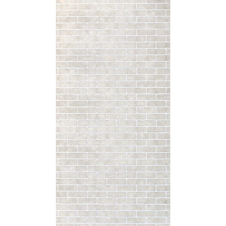 Панель стеновая МДФ, кирпич белый, 2440х1220х6 мм