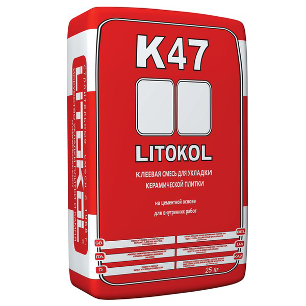 Клеевая смесь LitoKol К47, 25 кг