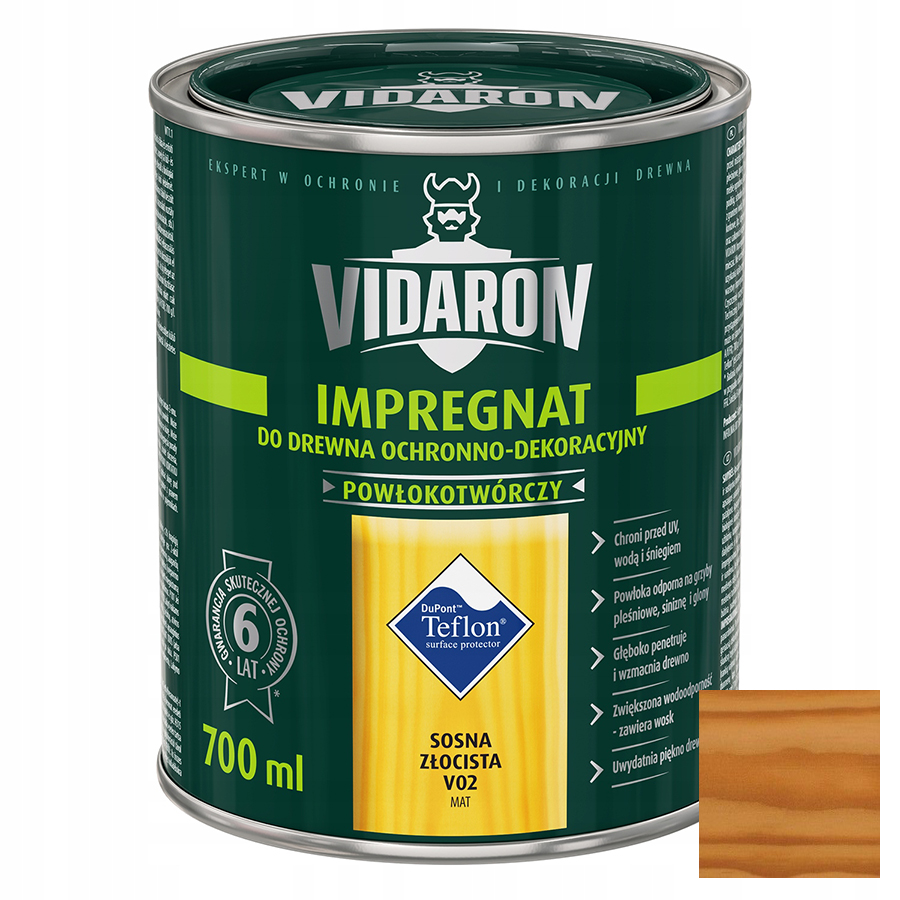 Антисептик "VIDARON IMPREGNAT", тик натуральный (V05), 0,7л