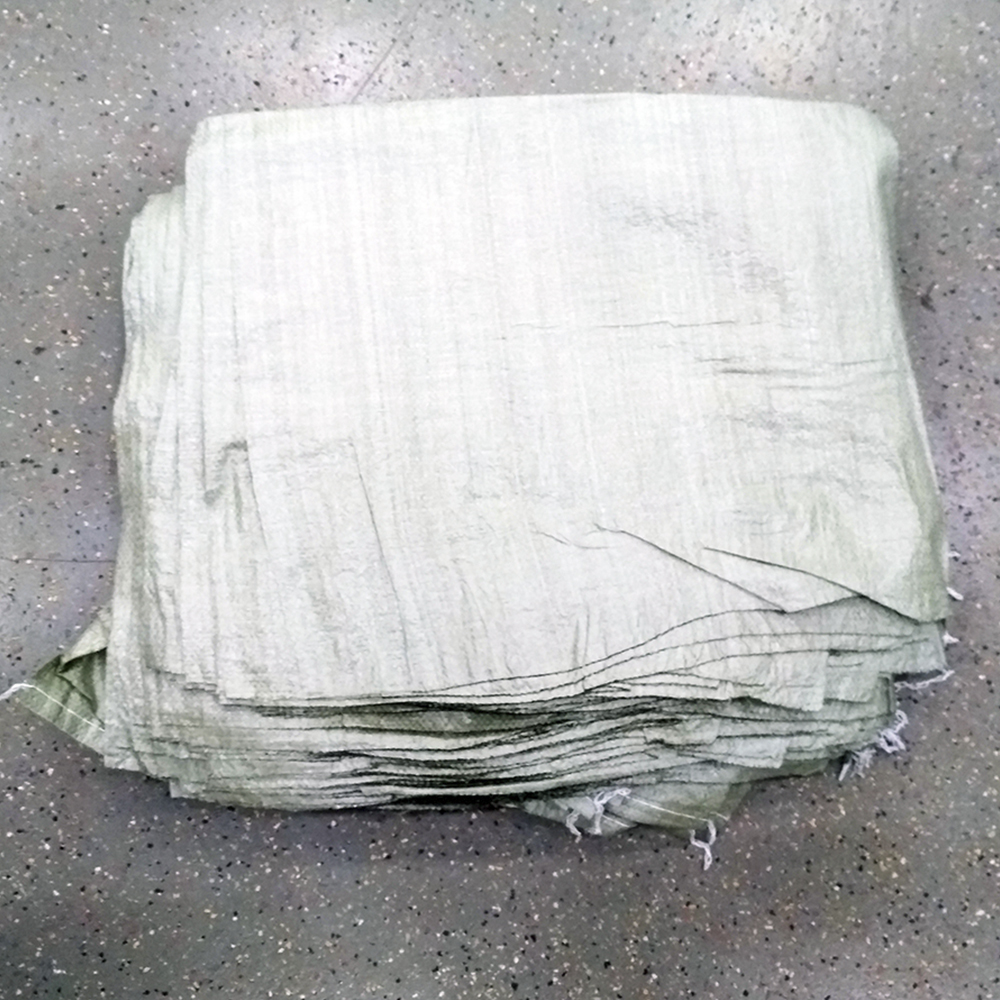 Мешки для строительного мусора, зеленые, 50х90 см