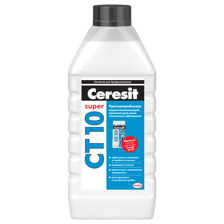 Пропитка гидрофобная Ceresit CT 10, 1л