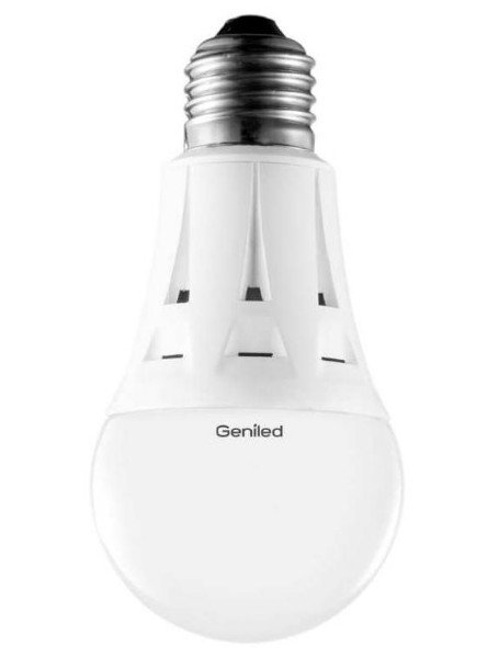 Лампа светодиодная Geniled A60, 12Вт, нейтральный белый свет, E27