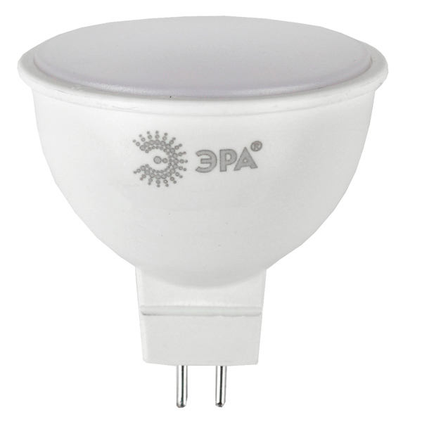 Лампа светодиодная ЭРА, MR16, 6Вт, нейтральный белый свет, GU5.3