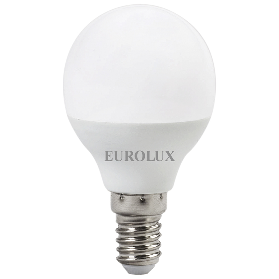 Лампа светодиодная LL-E-G45-7W-230-4K-E14 Eurolux