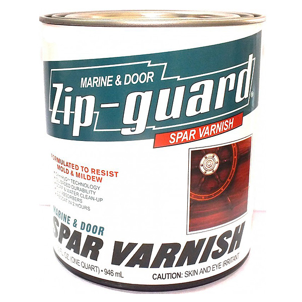 Лак яхтный "ZIP-GUARD Marine & Door Spar varnish Gloss" глянцевая 0,946 л/261404