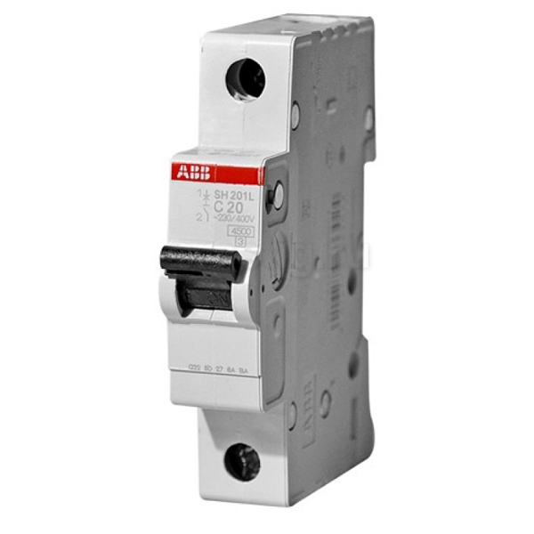 Автоматический выключатель ABB SH201L С16А 1П 4500A