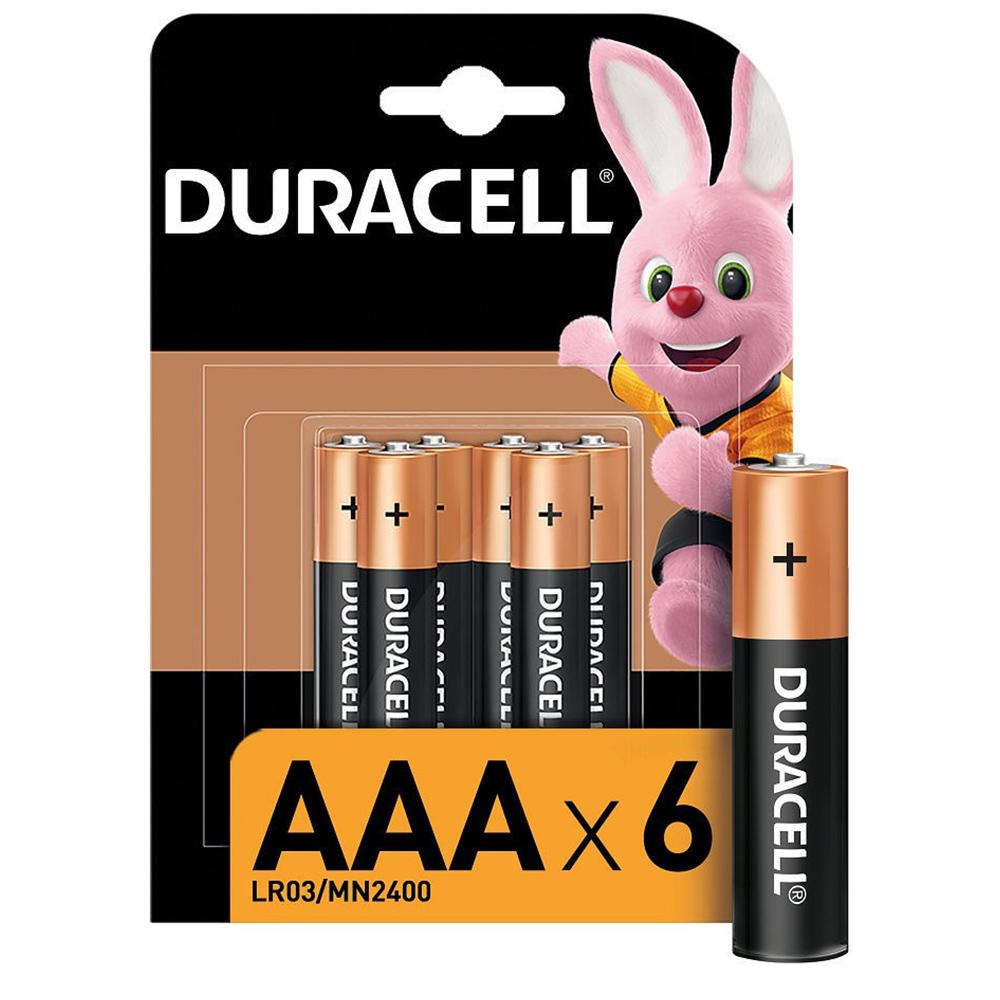 Батарейка AAA (LR03) "Duracell" Basic
